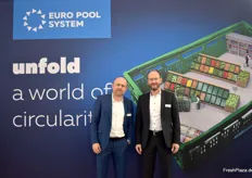 Christoph Esch und Marian Polomski von Euro Pool System. 